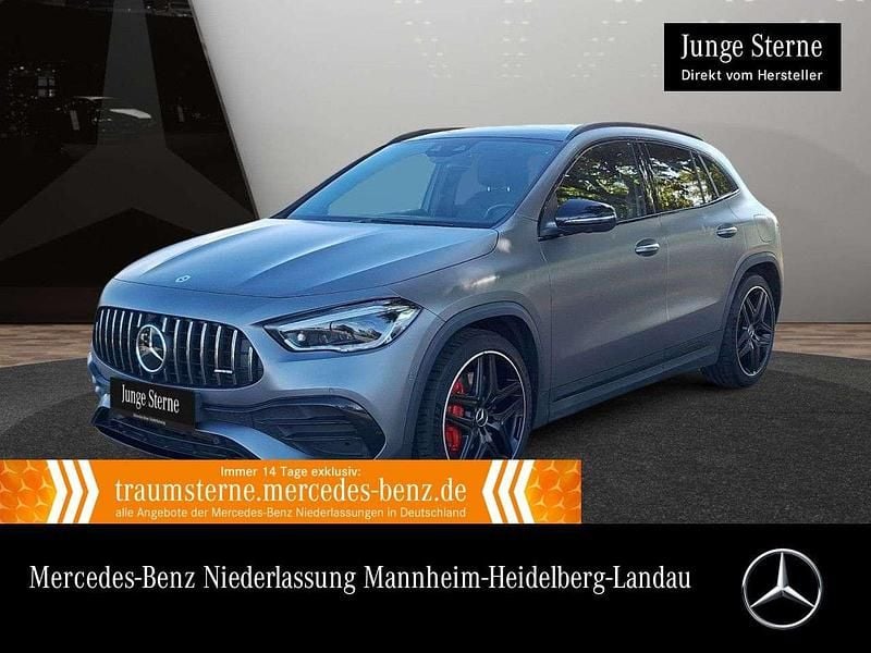 Grau Gebraucht 2022 Mercedes GLA45 AMG AMG SUV | 47.890 € (Guter Preis) - Bild 1/3