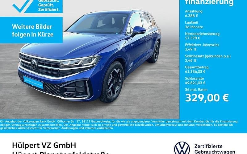 Blau Gebraucht 2025 VW Touareg R-line SUV | 63.766 € (Guter Preis) - Bild 1/4