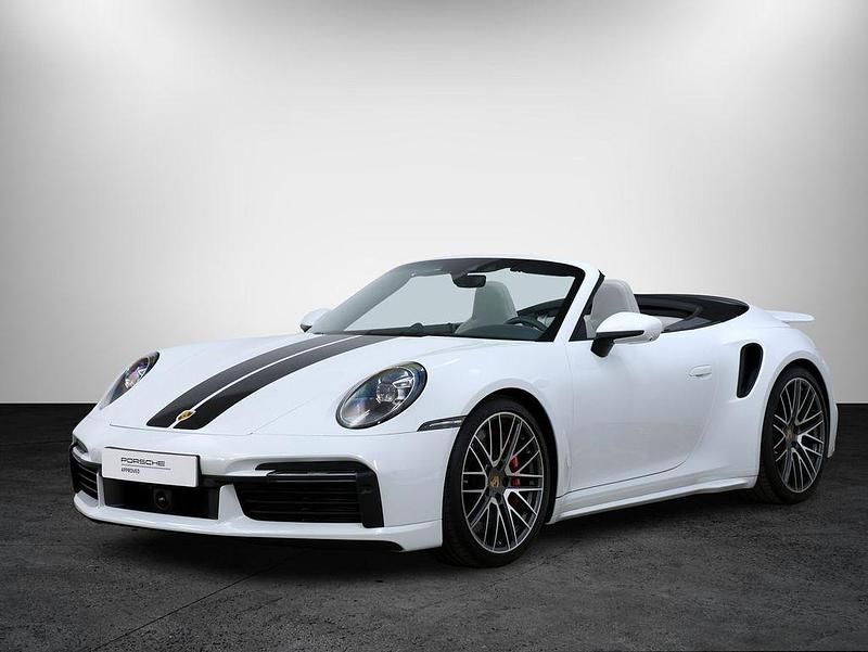 Weiß Gebraucht 2024 Porsche 911 Turbo Cabriolet Cabrio | 219.500 € (Etwas zu teuer) - Bild 1/4