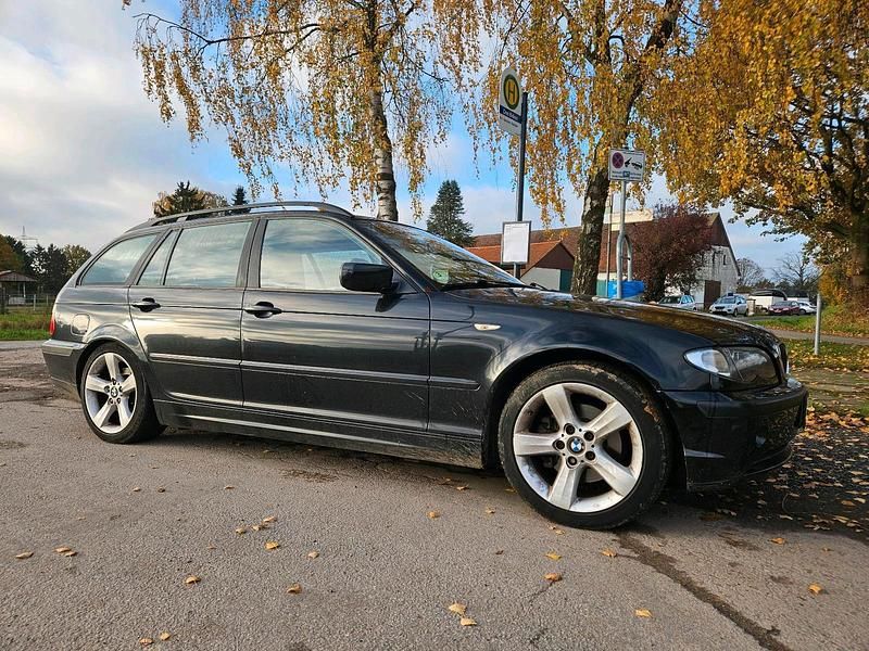 Schwarz Gebraucht 2004 BMW 320 M Sport Kombi | 1.750 € (Superpreis) - Bild 1/4
