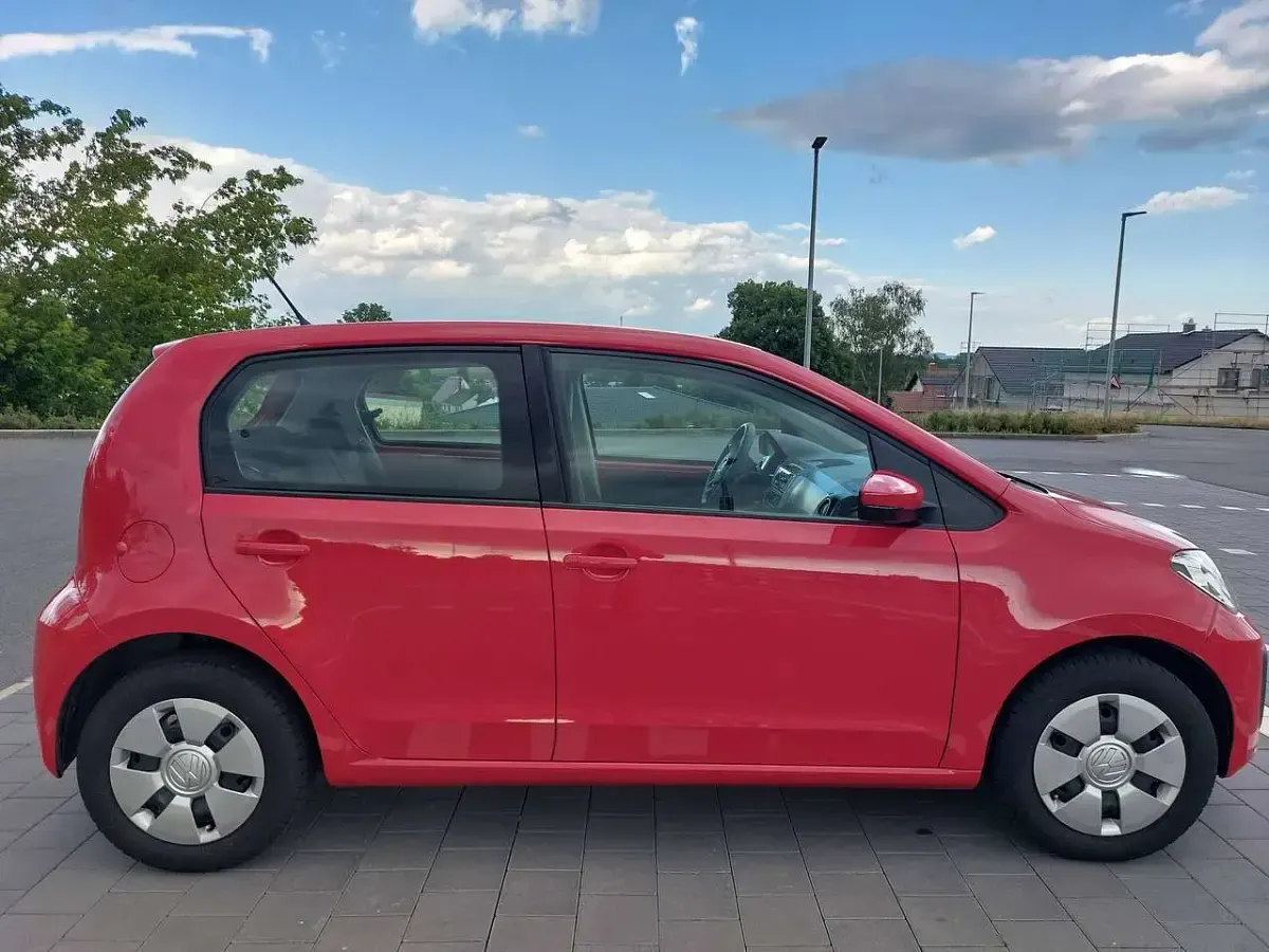 Gebraucht VW up! move up! 75 PS (55 kW) 2018 Rot Kleinwagen