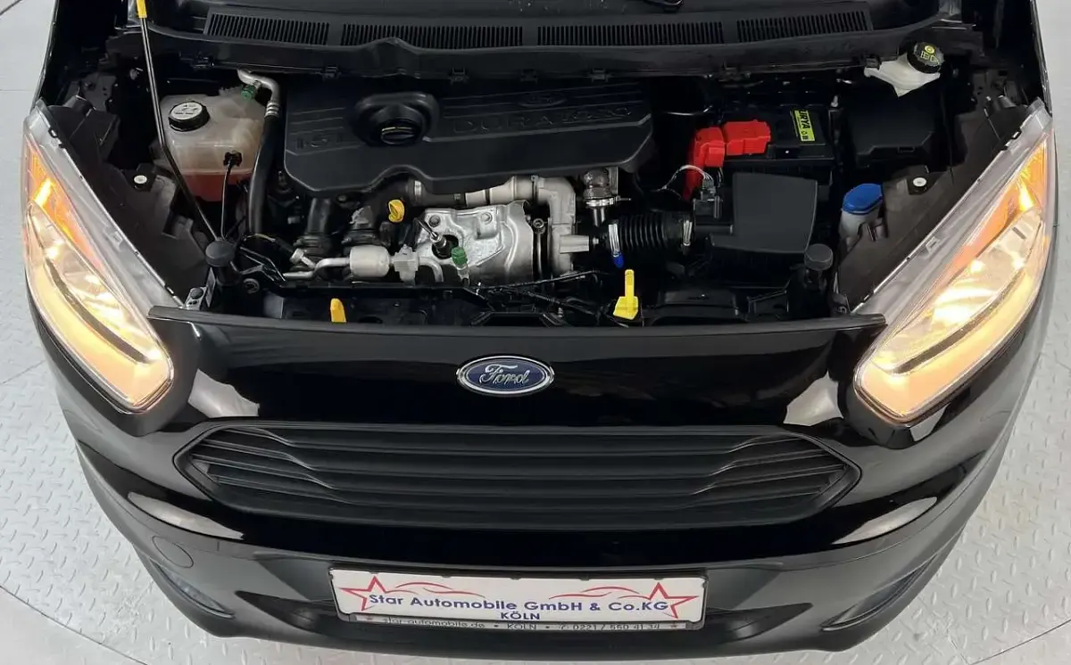 Gebraucht Ford Transit 75 PS (55 kW) 2017 Iridium schwarz Van / Kleinbus