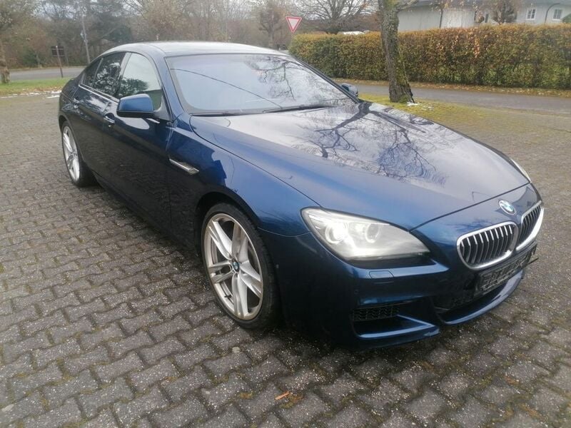 Blau Gebraucht 2013 BMW 640 M Sport Coupé | 19.990 € (Superpreis) - Bild 1/4