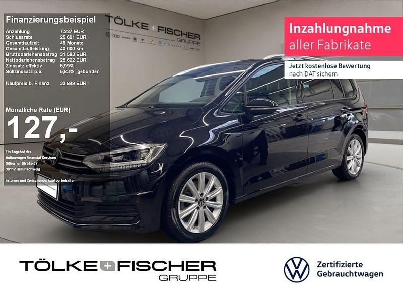 Schwarz Gebraucht 2024 VW Touran Move Van / Kleinbus | 32.849 € (Guter Preis) - Bild 1/4