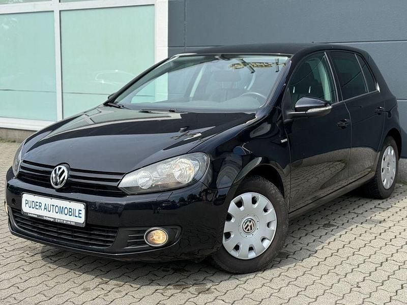 Schwarz Gebraucht 2012 VW Golf VI Match Limousine | 4.490 € (Guter Preis) - Bild 1/4