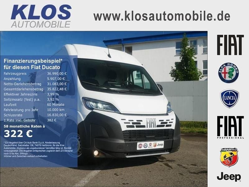 Neu Fiat Ducato 140 PS (102 kW) 2025 Weiß Van