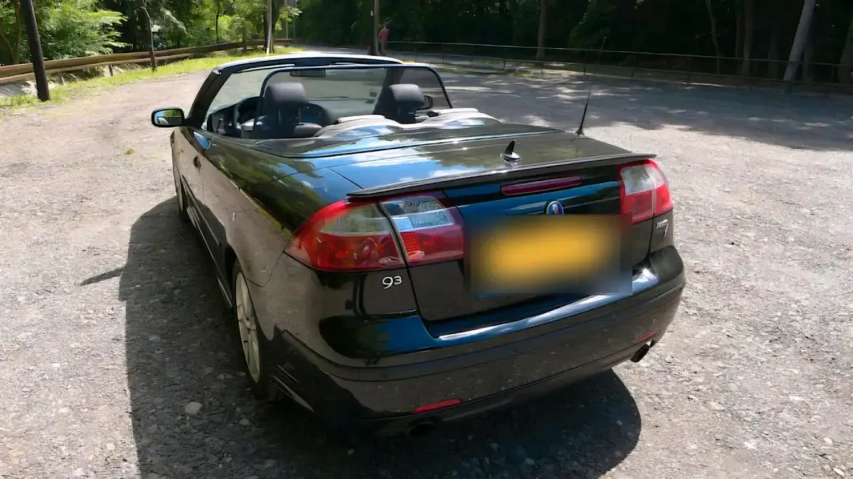 Gebraucht Saab 9-3 Cabriolet Aero 209 PS (153 kW) 2005 Schwarz Cabrio