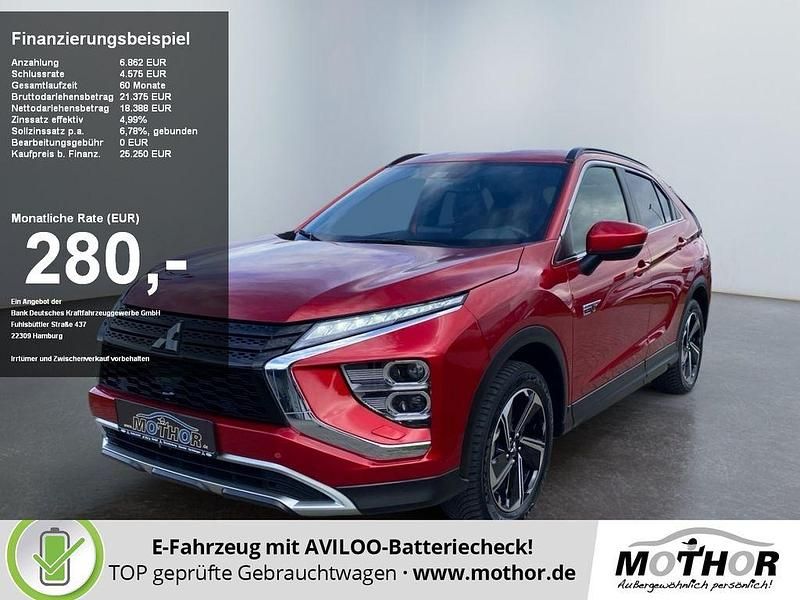 Rot Gebraucht 2022 Mitsubishi Eclipse Cross Plus SUV | 24.650 € (Fairer Preis) - Bild 1/4