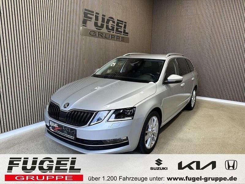 Brilliantsilber metallic Gebraucht 2020 Skoda Octavia Style Kombi | 18.999 € (Guter Preis) - Bild 1/4