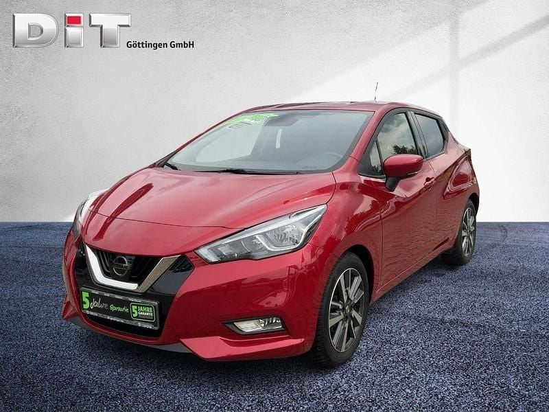 Rot Gebraucht 2017 Nissan Micra N-Connecta Kleinwagen | 6.990 € (Fairer Preis) - Bild 1/4