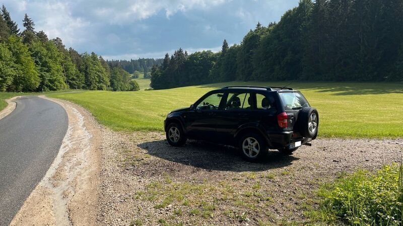 Schwarz Gebraucht 2002 Toyota RAV4 SUV | 4.500 € (Superpreis) - Bild 1/4