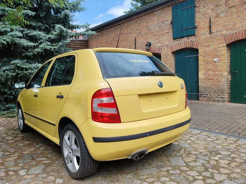 Gebraucht Skoda Fabia Sport 75 PS (55 kW) 2006 Gelb Limousine