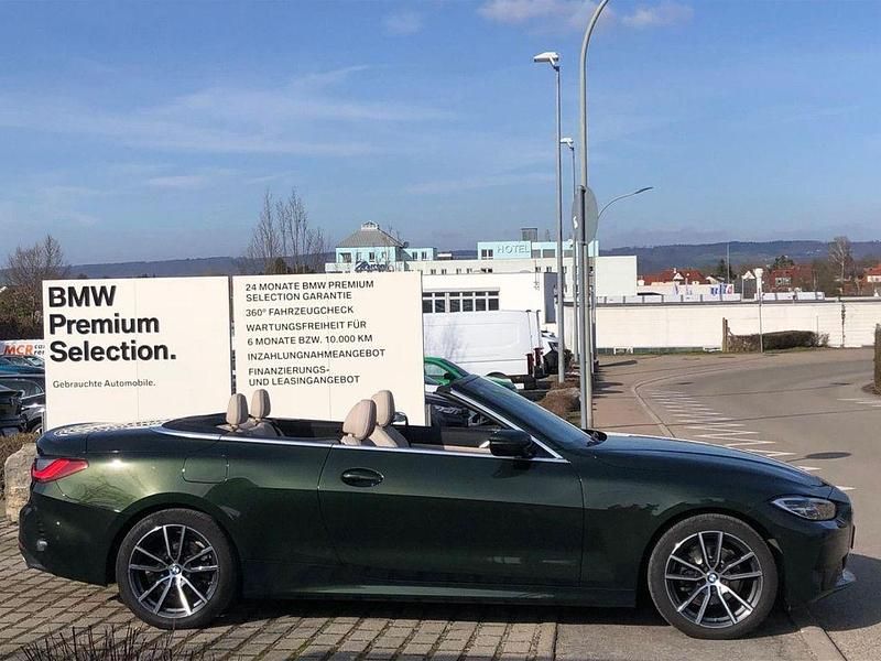 Gebraucht BMW 420 Sport Line 184 PS (135 kW) 2022 Grün Cabrio