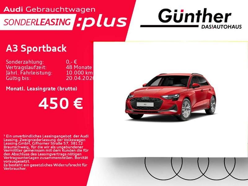Gebraucht Audi A3 204 PS (150 kW) 2025 Progressivrot metallic Limousine