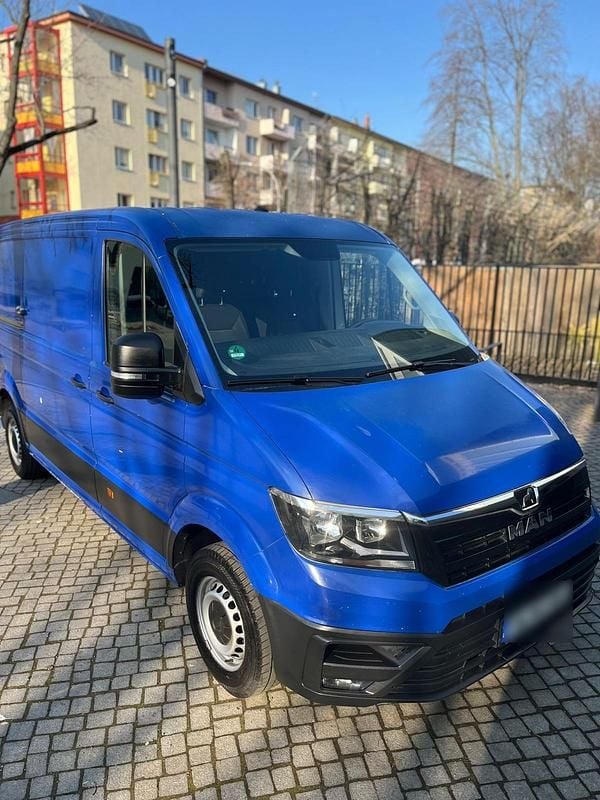 Gebraucht MAN TGE 102 PS (75 kW) 2017 Blau Van