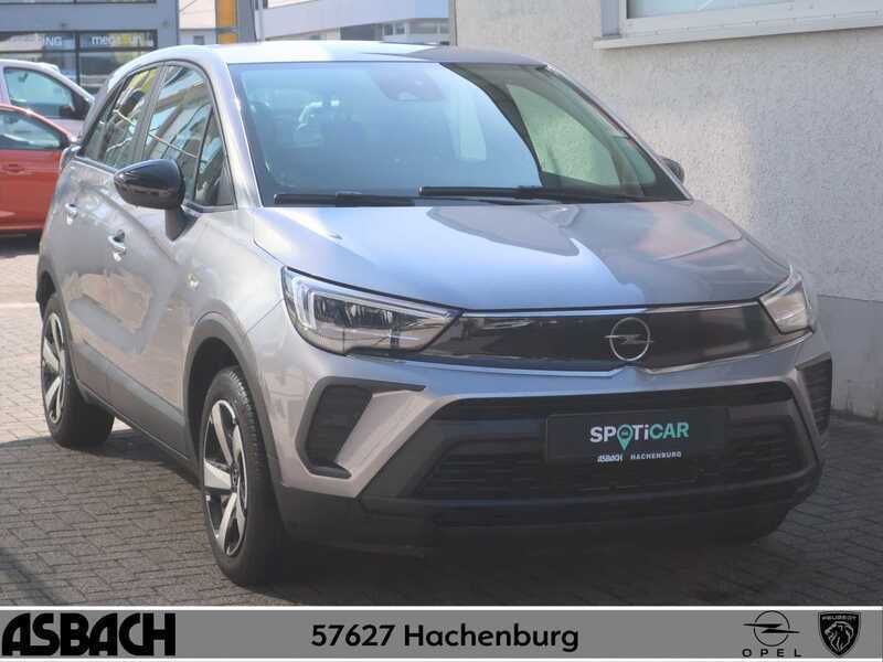Silber Gebraucht 2022 Opel Crossland Edition SUV | 13.990 € (Superpreis) - Bild 1/4