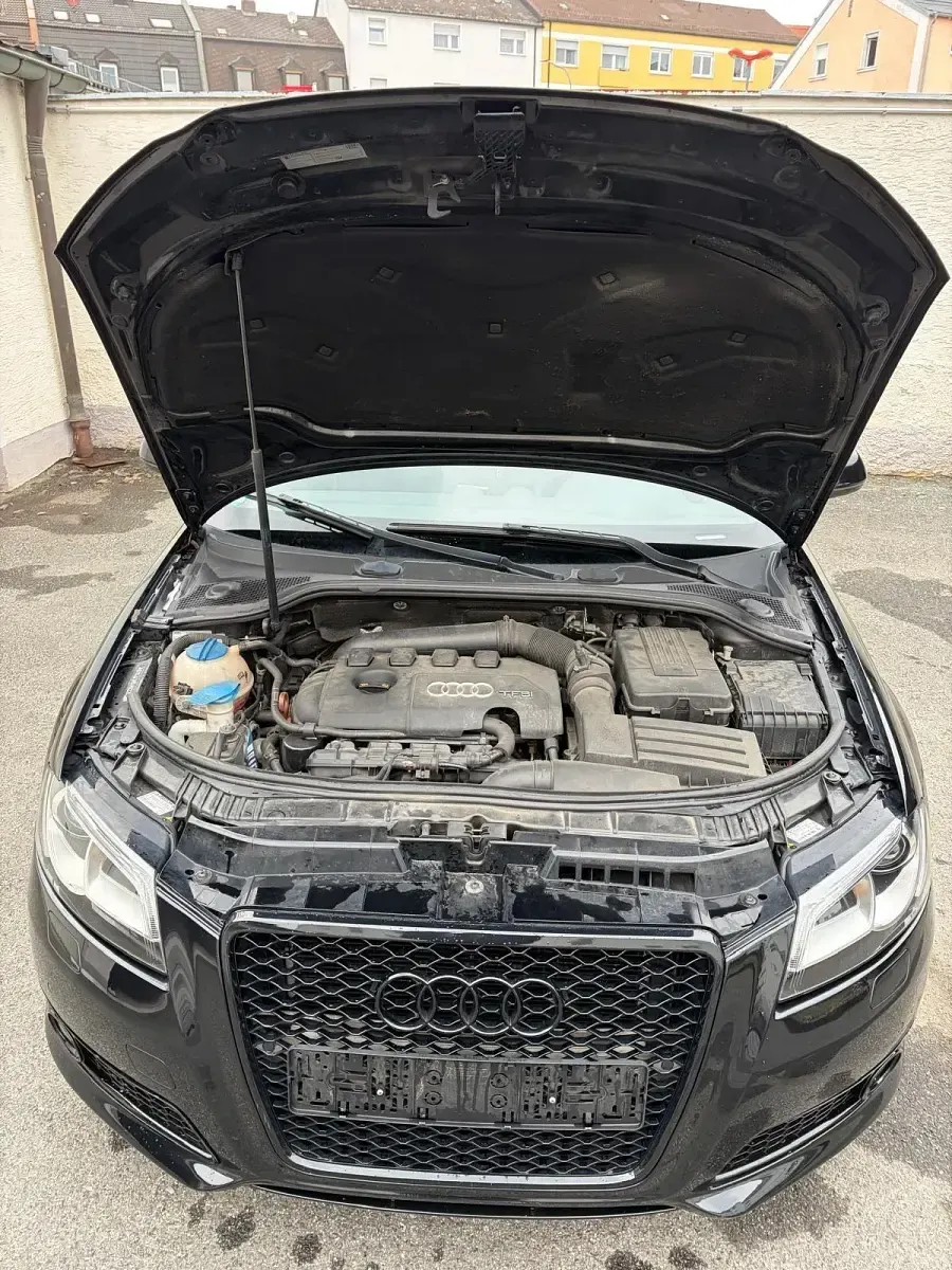 Gebraucht Audi A3 S-Line 160 PS (117 kW) 2010 Schwarz Kleinwagen