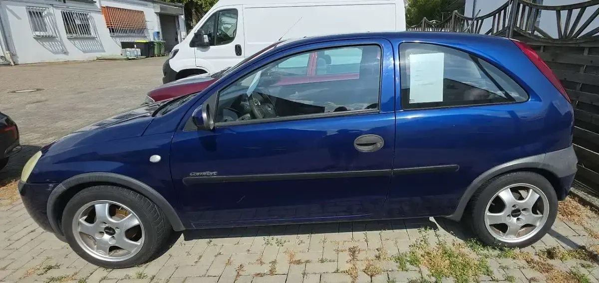 Gebraucht Opel Corsa 75 PS (55 kW) 2002 Blau Kleinwagen