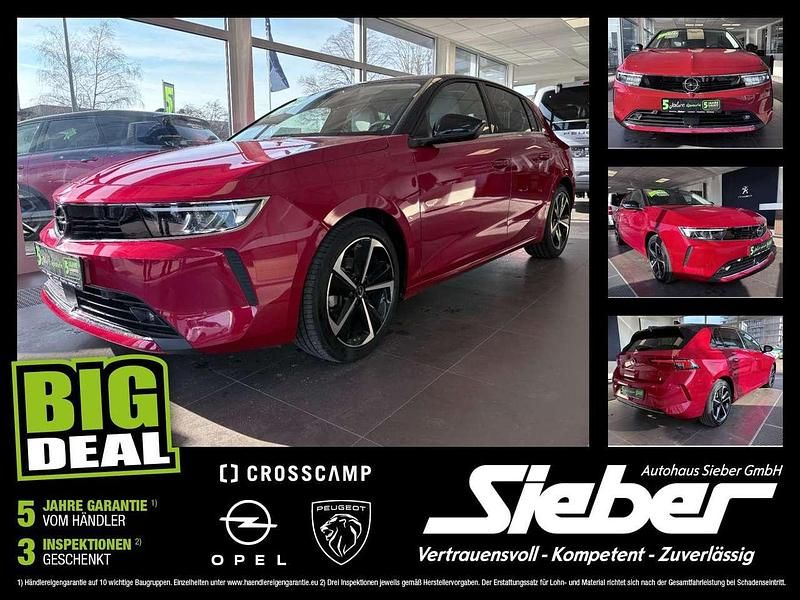 Gebraucht Opel Astra Elegance 131 PS (96 kW) 2023 Kardio rot Limousine