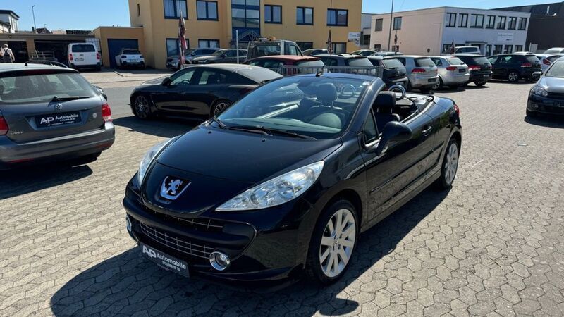 Schwarz Gebraucht 2008 Peugeot 207 CC Sport Cabrio | 4.000 € (Guter Preis) - Bild 1/4