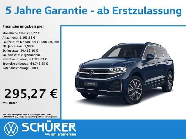 Blau Gebraucht 2024 VW Touareg R-line SUV | 70.487 € (Fairer Preis) - Bild 1/4