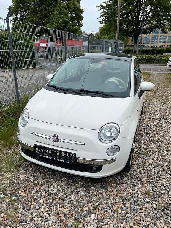 Weiß Gebraucht 2012 Fiat 500 Lounge Kleinwagen | 4.800 € (Guter Preis) - Bild 1/4