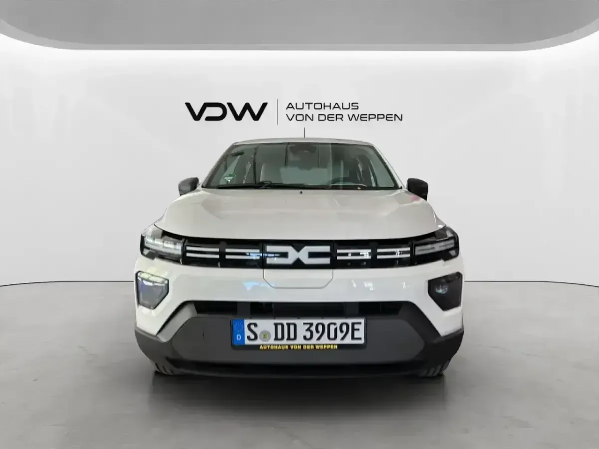 Nowe Dacia Spring Expression 35 kW (48 KM) 2025 Biały Hatchback