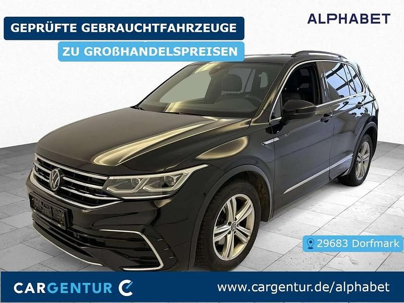 Schwarz Gebraucht 2022 VW Tiguan R-line SUV | 25.997 € (Guter Preis) - Bild 1/2