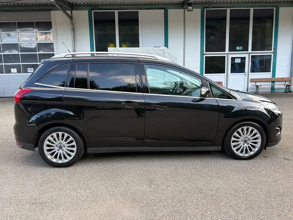 Gebraucht Ford Grand C-Max Titanium 125 PS (91 kW) 2015 Schwarz Van / Kleinbus