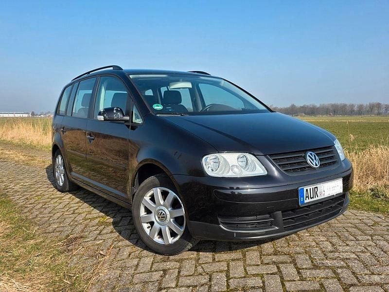 Gebraucht VW Touran 105 PS (77 kW) 2005 Schwarz Van / Kleinbus