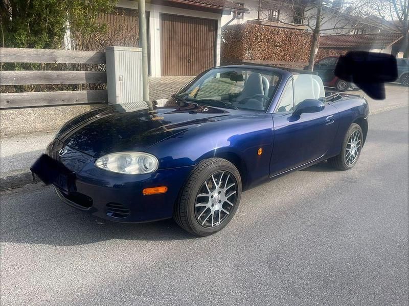 Gebraucht Mazda MX5 110 PS (80 kW) 2003 Blau Cabrio