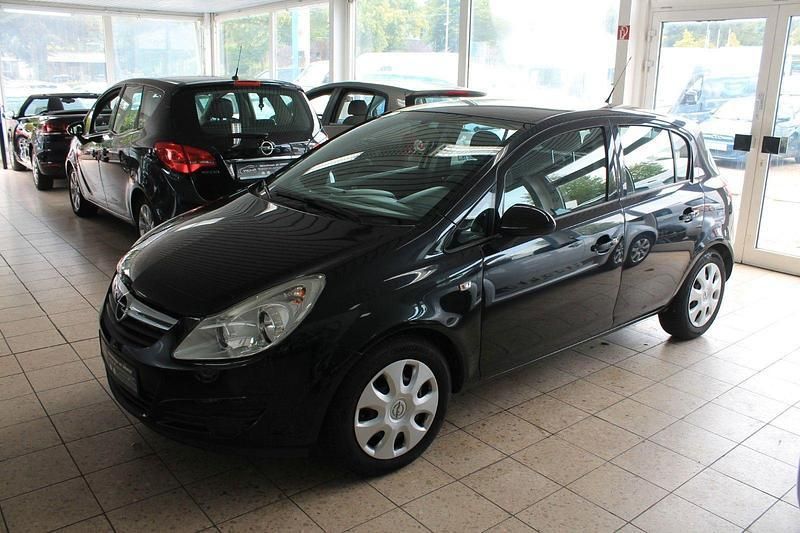 Schwarz Gebraucht 2009 Opel Corsa Edition Kleinwagen | 2.990 € (Fairer Preis) - Bild 1/4