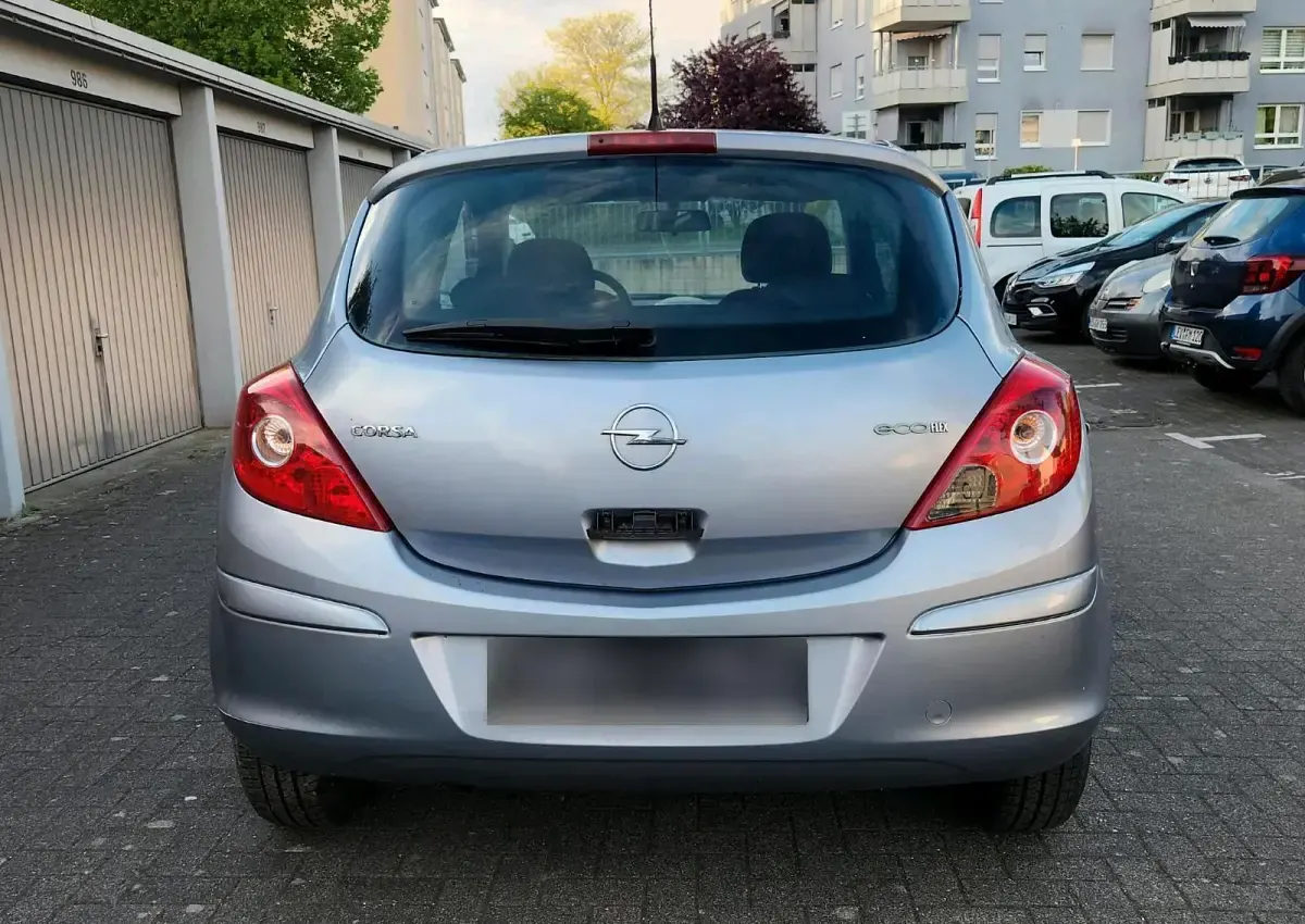 Gebraucht Opel Corsa 60 PS (44 kW) 2009 Blau Kleinwagen