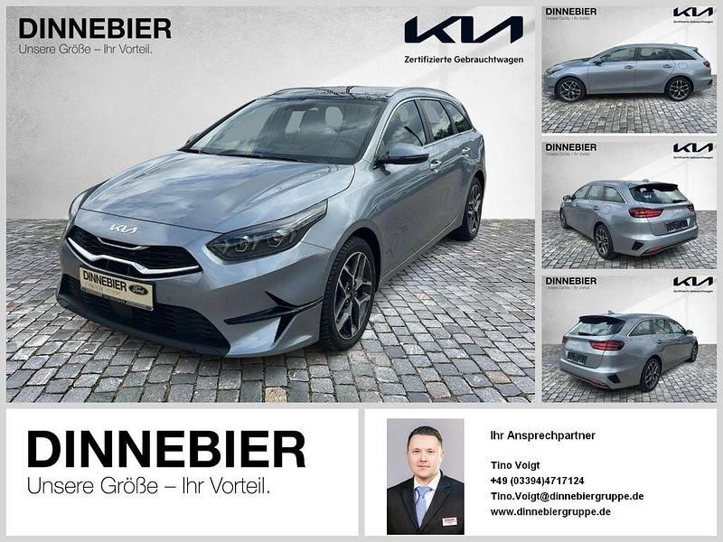 Silber (metallic) Gebraucht 2023 Kia Ceed Spirit Kombi | 27.490 € (Etwas zu teuer) - Bild 1/4