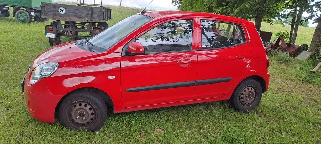 Gebraucht Kia Picanto Vision 65 PS (47 kW) 2011 Rot Kleinwagen