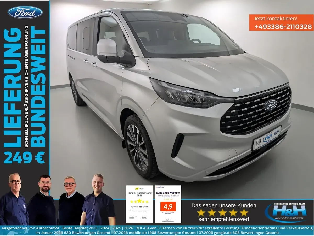Gebraucht Ford Tourneo Custom Titanium 170 PS (125 kW) 2025 Van