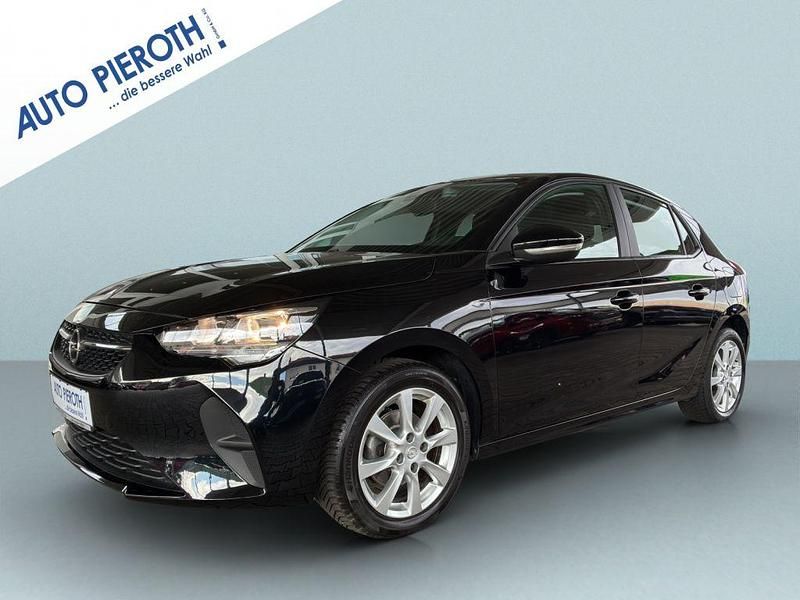 Dunkel schwarz metallic Gebraucht 2022 Opel Corsa Edition Kleinwagen | 12.850 € (Fairer Preis) - Bild 1/4