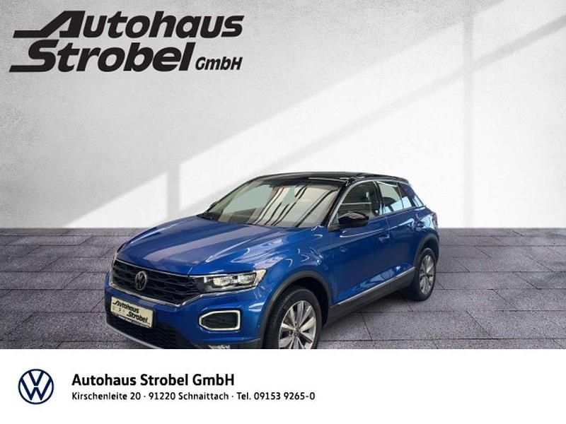 Gebraucht VW T-Roc Style 150 PS (110 kW) 2021 Ravennablau metallic SUV