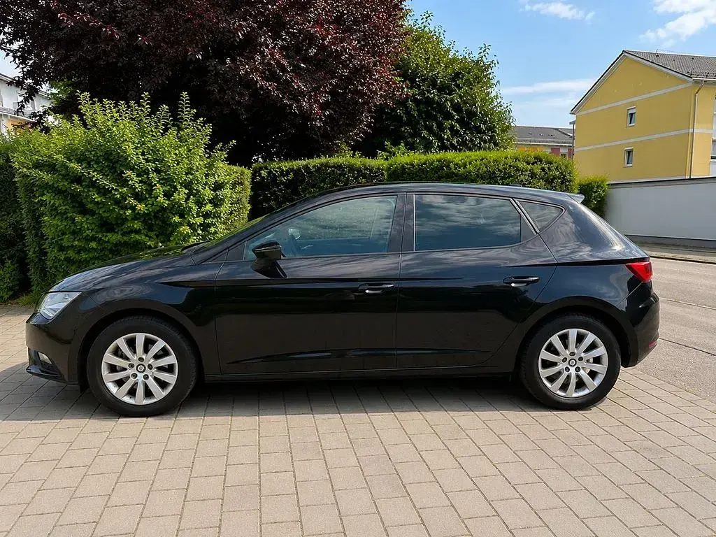 Gebraucht Seat Leon ST 110 PS (80 kW) 2014 Schwarz Kombi
