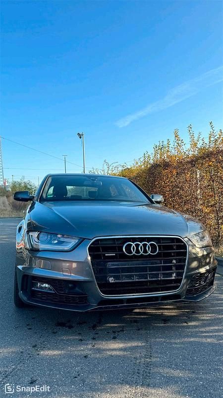 Używany Audi A4 S-Line 190 KM (139 kW) 2015 Szary Sedan/Limuzyna