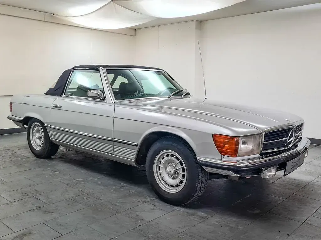 Gebraucht Mercedes SL450 224 PS (164 kW) 1973 Silber Cabrio