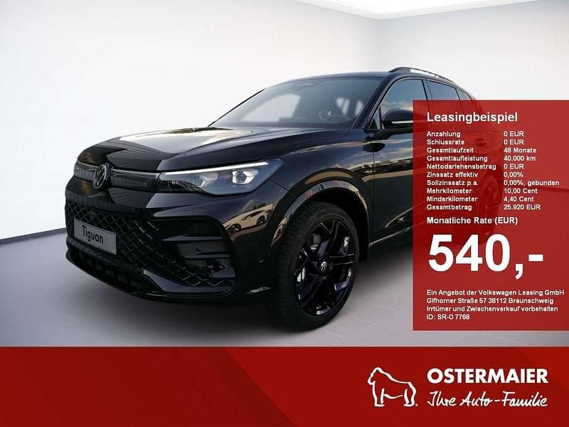 Deep black perleffekt Gebraucht 2025 VW Tiguan R-line SUV | 50.480 € (Superpreis) - Bild 1/4