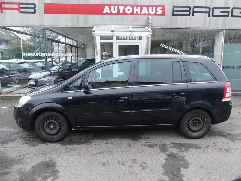 Schwarz Gebraucht 2012 Opel Zafira Family Van / Kleinbus | 4.990 € (Fairer Preis) - Bild 1/4