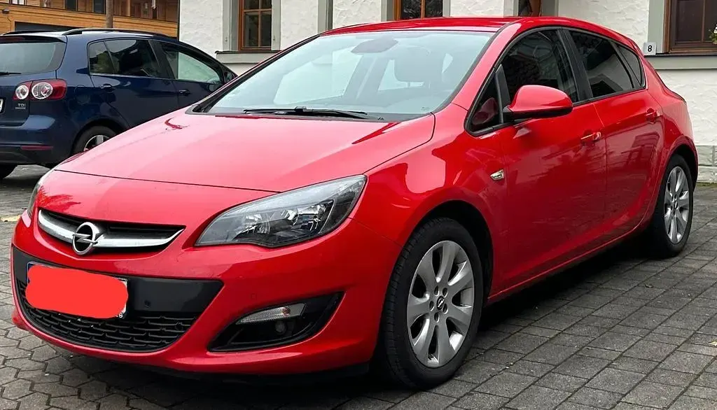 Brugt Opel Astra 120 HK (88 kW) 2015 Rød Sedan