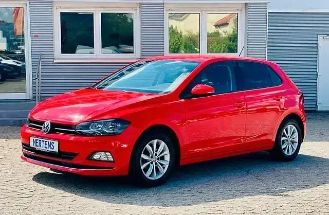 Usata VW Polo Highline 95 CV (69 kW) 2018 Rosso Berlina