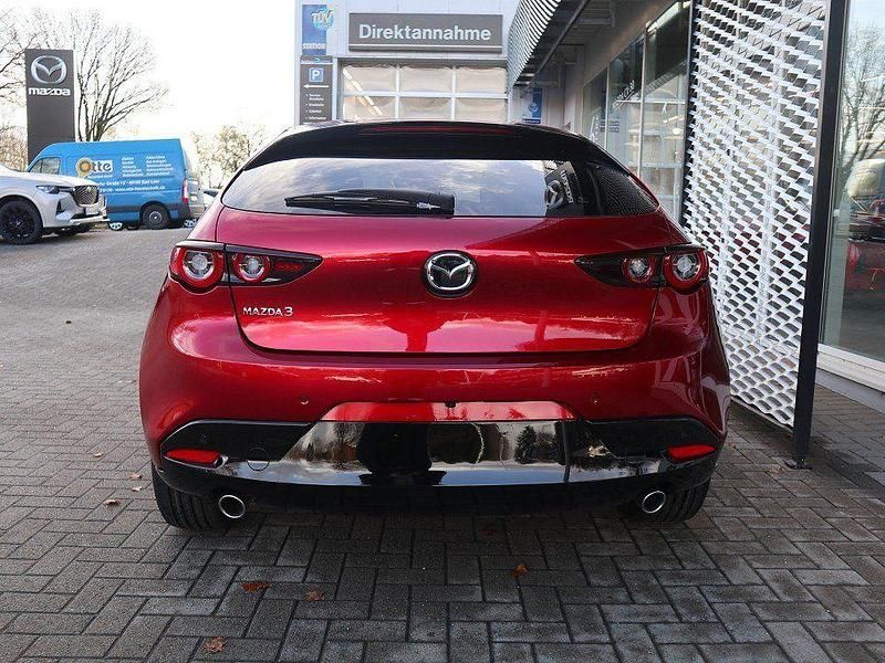 Neu Mazda 3 Exclusive-Line 140 PS (102 kW) 2025 Soul red crystal m Limousine