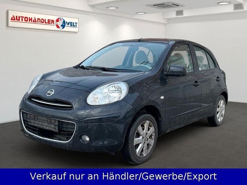 Gebraucht Nissan Micra 80 PS (58 kW) 2012 Schwarz Kleinwagen