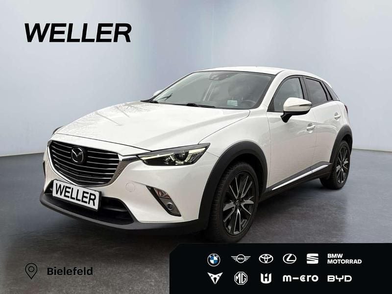 Weiss Gebraucht 2016 Mazda CX-3 Sports-Line SUV | 13.480 € (Fairer Preis) - Bild 1/3