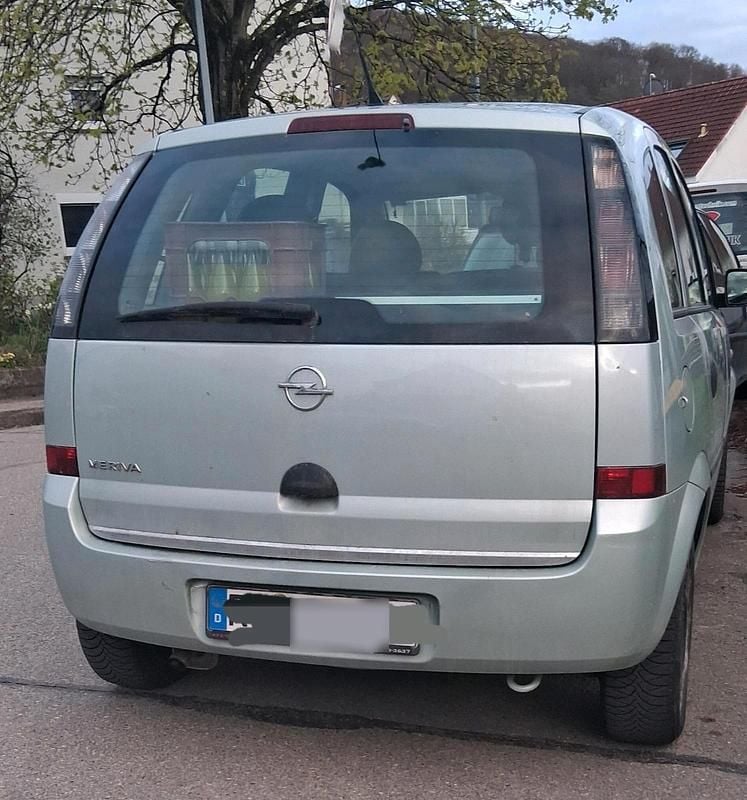 Gebraucht Opel Meriva 105 PS (77 kW) 2009 Grün Van / Kleinbus