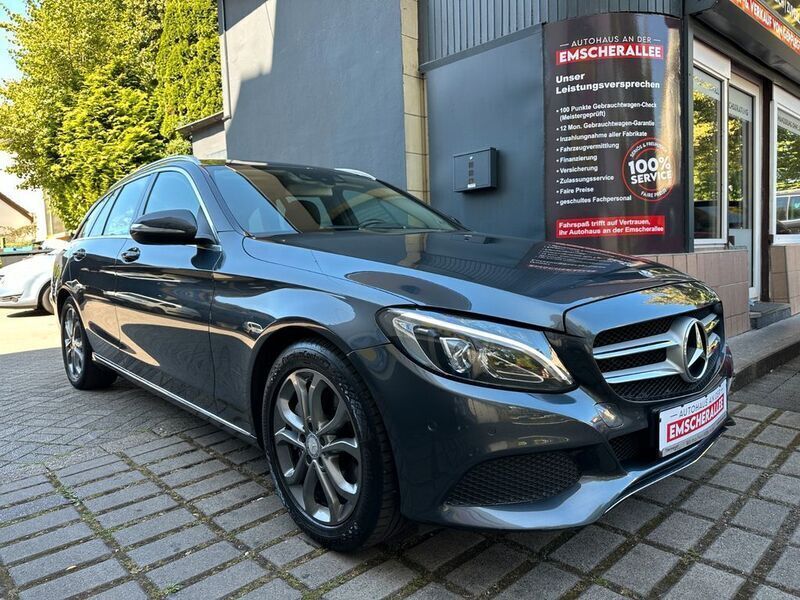 Grau Gebraucht 2015 Mercedes C250 Avantgarde Limousine | 15.490 € (Guter Preis) - Bild 1/4